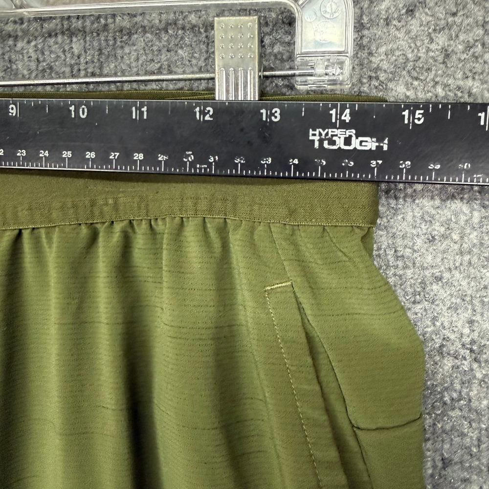 Nike Yoga Dri-FIT Jogger Pants Mens Small Olive Green Tapered CU7378-326 - Picture 10 of 16
